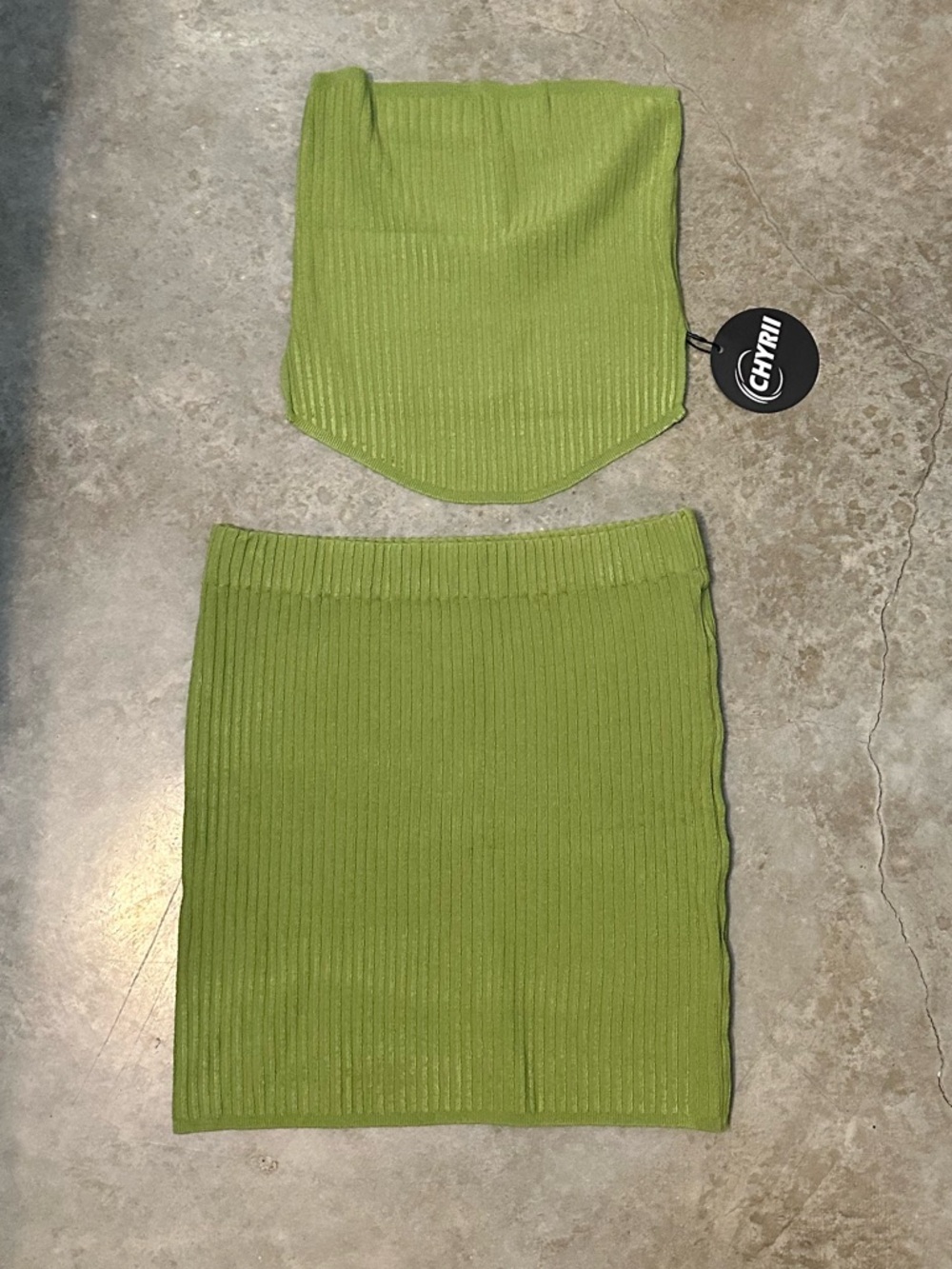 Knit Ribbed Set